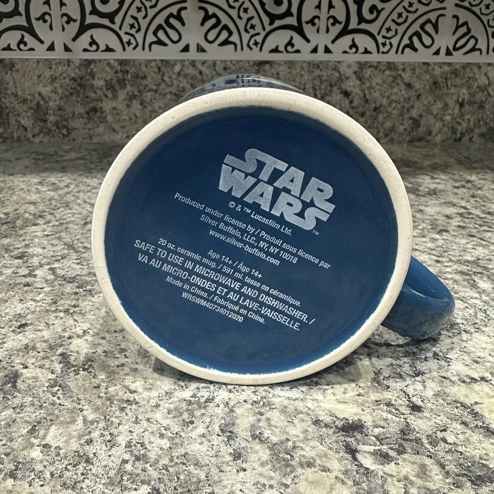 Star Wars Baby Yoda 20oz Ceramic Mug Protect Attack Snack Disney